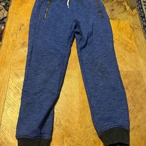 Cat & Jack Blue Joggers with Black Trim